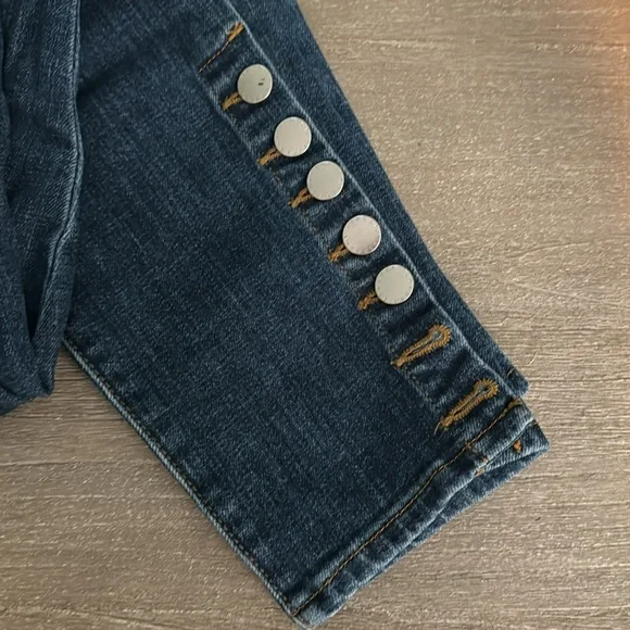 L’Agence Skinny Jeans With Cuff Detail - Picture 2 of 4